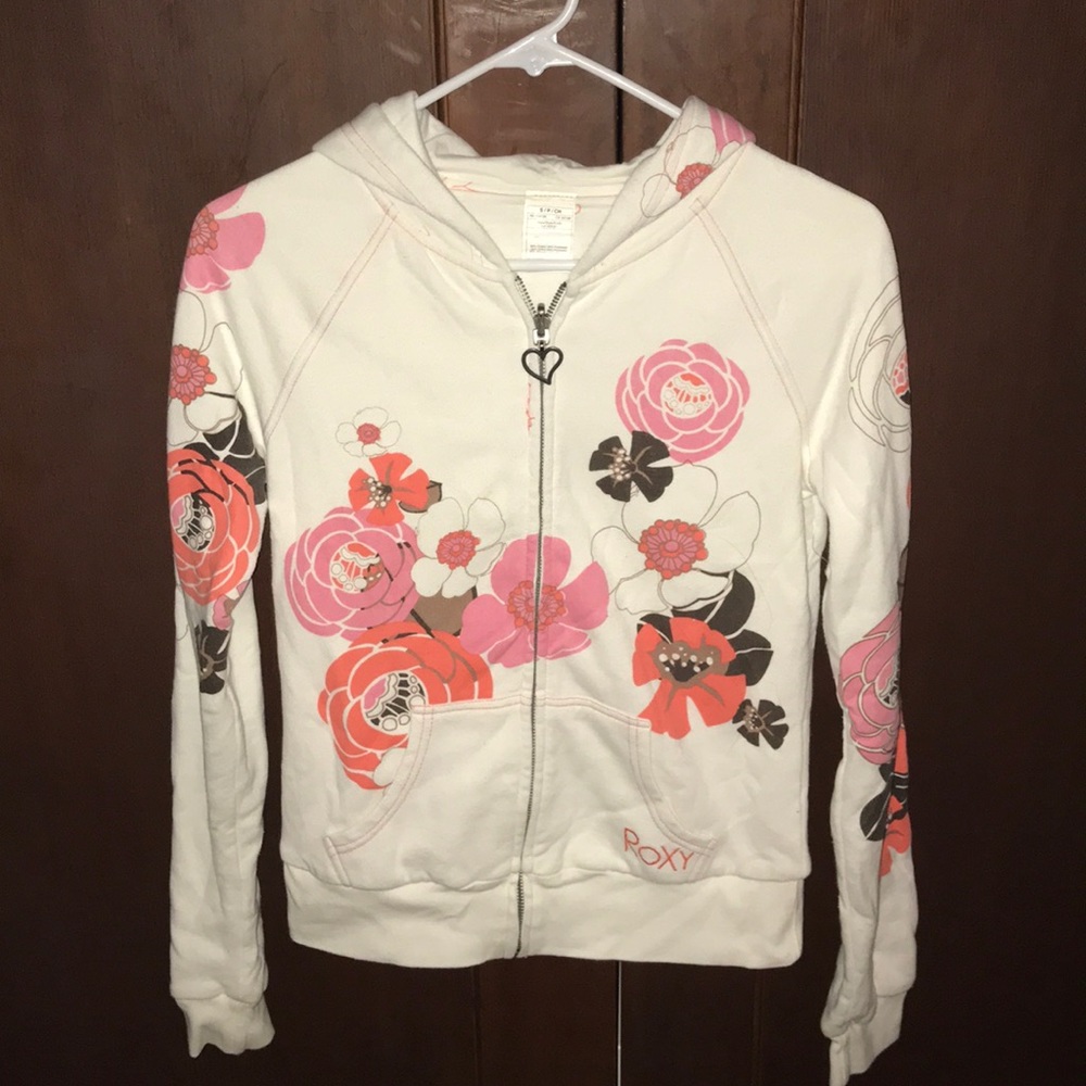 Reversible Roxy Zip-Up Sweatshirt